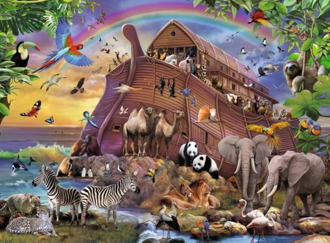 Ravensburger puzzle Ukrcavanje na arku 150 dijelova