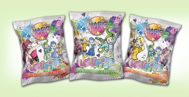 Šumeće tablete za vodu Lollipopz