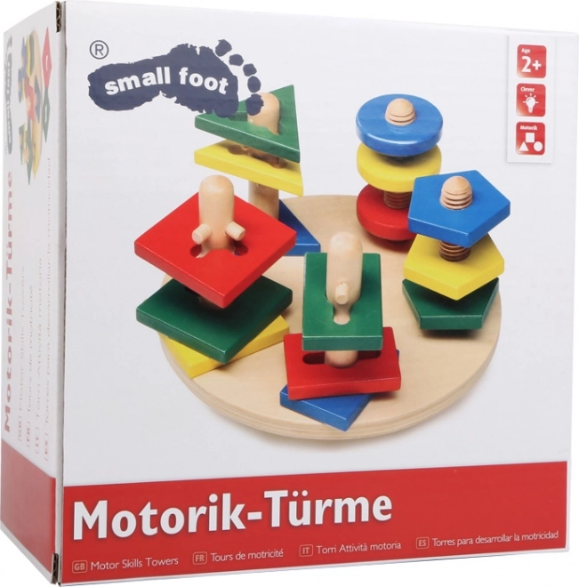 Mali labirint geometrijskih oblika motorička kula 3D