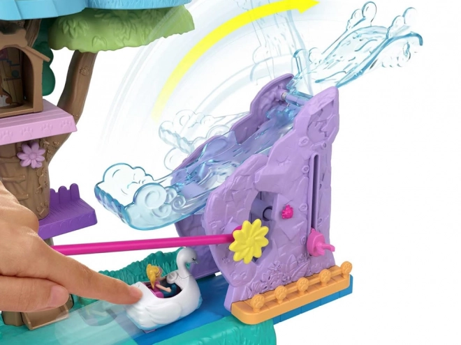 Polly Pocket Set figurica Životinjske avanture Kućica na drvetu