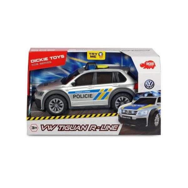 Policijski auto VW Tiguan R-Line, češka verzija