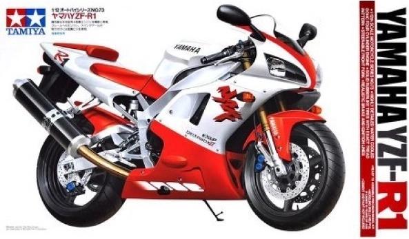 Plastični model motocikla YAMAHA YZF-R1 za lijepljenje i bojanje