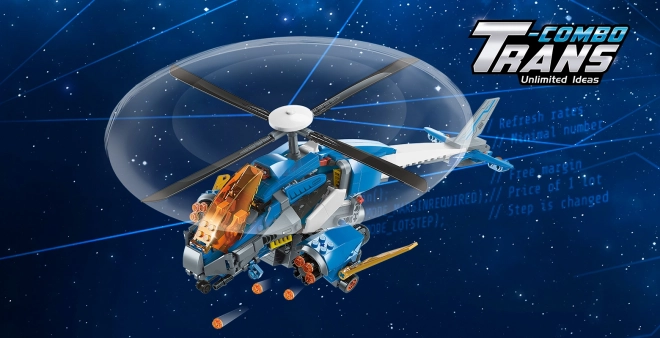 Konstruktorski set Qman Sky Overlord