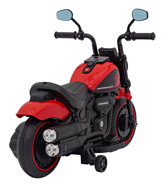 Motocikl Chopper FASTER – Crveni