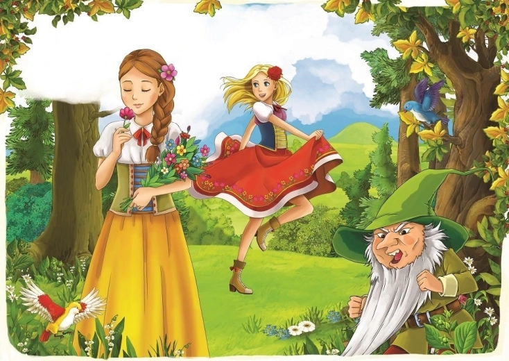 Puzzle Bajkovita ruža 100 dijelova
