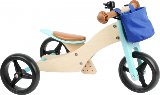 Small Foot Drveno odguralo Trike 2u1 tirkizno