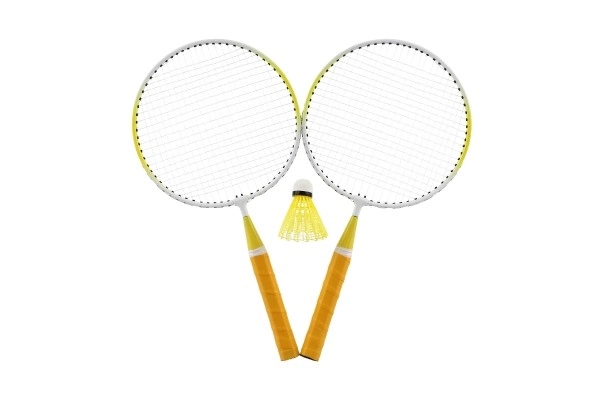 Dječji set za badminton metal/plastika s dva reketa i lopticom