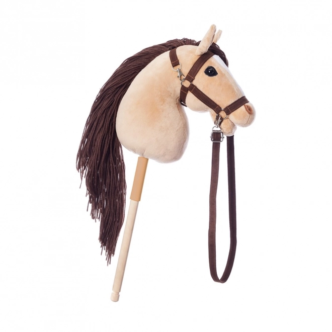 HOPPIHORSE konj na štapu hobby horse veličina A3 bež