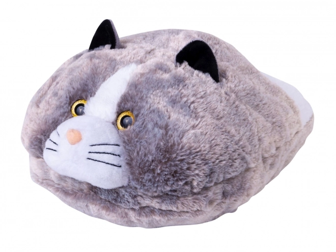 Topla plišana papuča Mačka Cozy Noxxiez