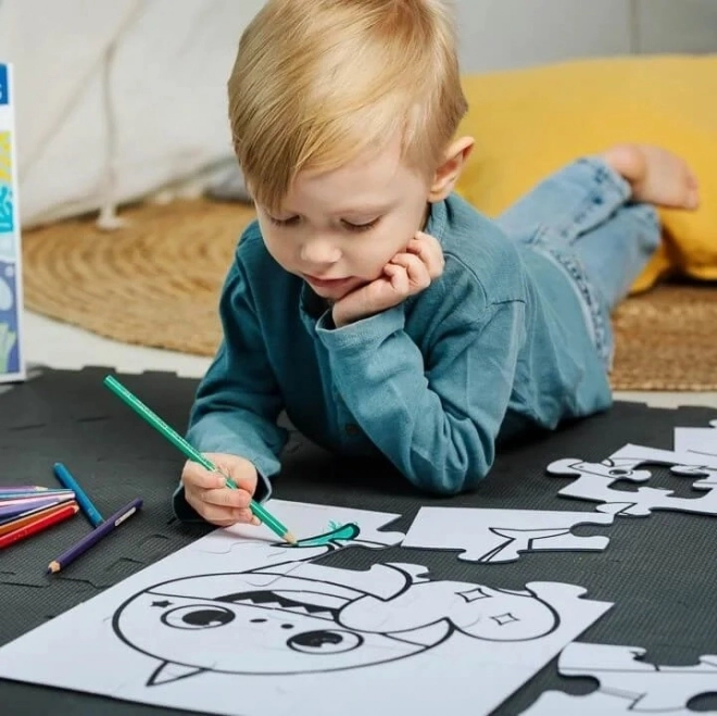 Baby MAXI 2x10 dijelova puzzle Sretan Dan Morskog Psa, Baby Shark