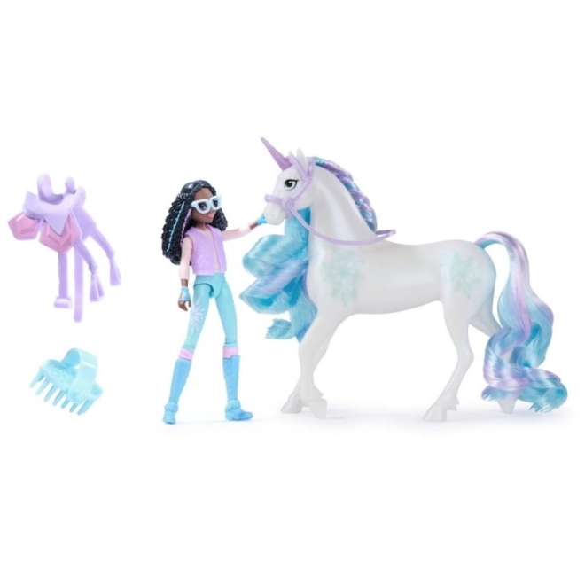 Jednorog akademija figurice 11 cm Layla i Glacier