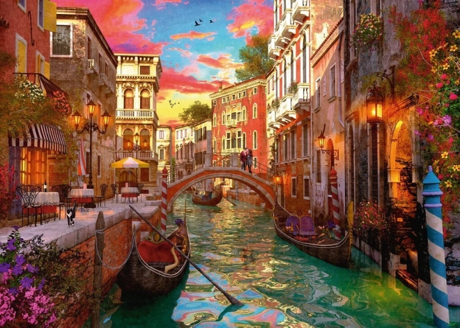 Ravensburger puzzle Romantične Venecija 1000 dijelova