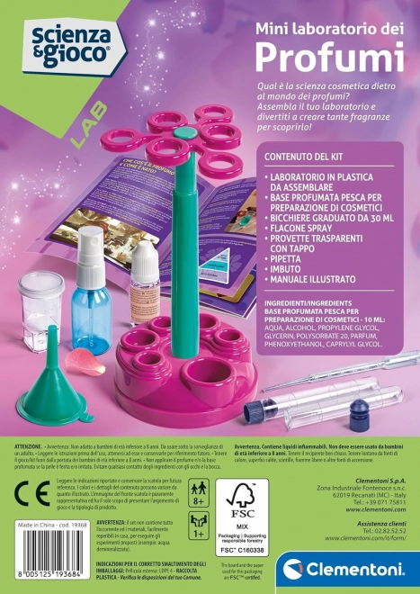 CLEMENTONI Znanost&Igra Mala parfemska laboratorija