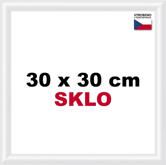 Plastični okvir 30x30 cm bijeli