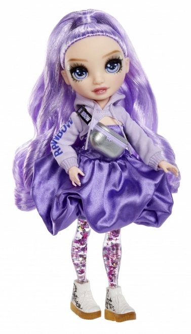 Rainbow High Sjaj i Sjaj Moda lutka - Viola (Ljubičasta)