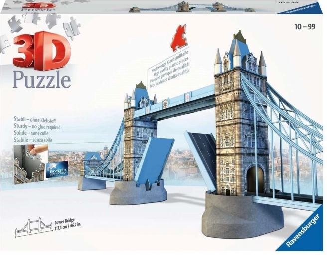 Ravensburger 3D puzzle Tower Bridge London – 282 dijelova