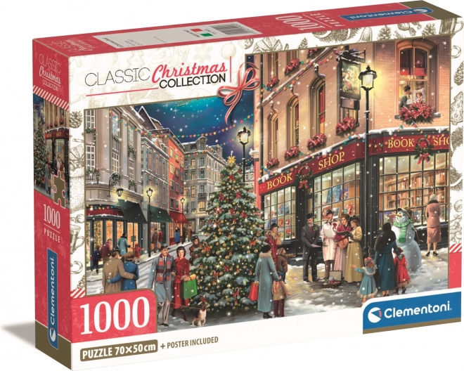 Puzzle Božićna šetnja 1000 dijelova Clementoni