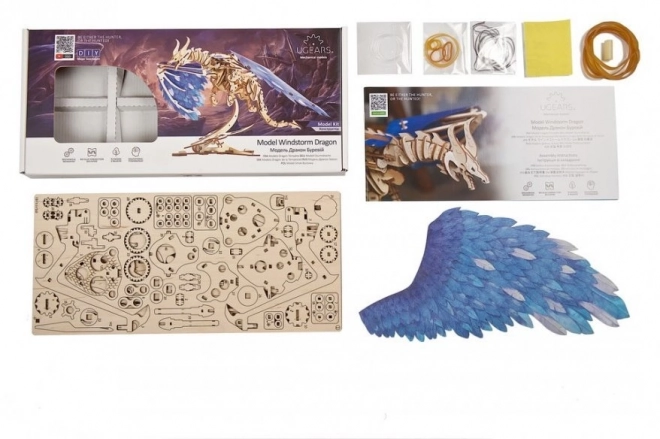3D puzzle Oluja Zmaj
