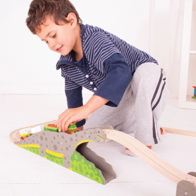 Bigjigs Rail Dinosaurov most