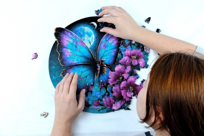 EscapeWelt Drvene luminiscentne puzzle Leptir 500 komada