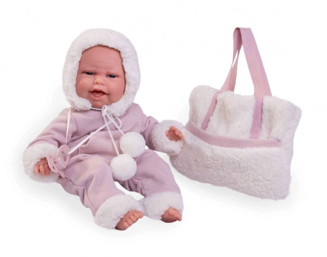 Antonio Juan 70360 CLARA - realistična lutka beba sa specijalnom funkcijom pokreta i mekanim tkaninskim tijelom - 34 cm