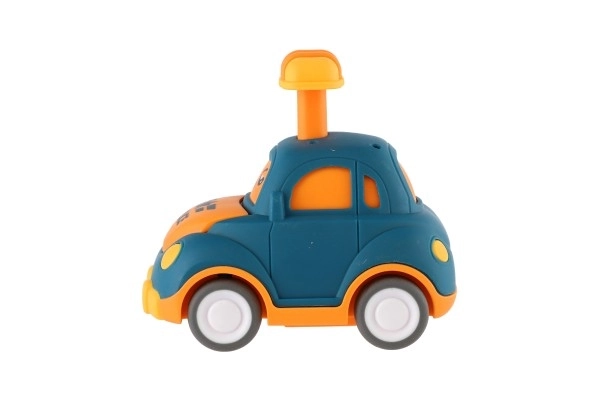 Plastični autić s mehaničkim pogonom 9 cm - 4 vrste