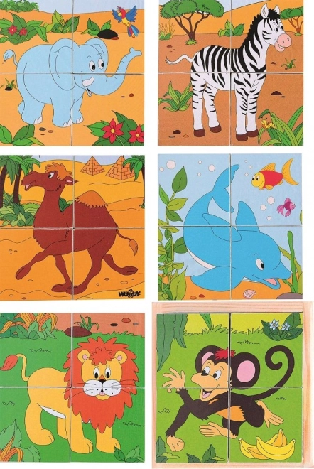 Zoo slagalice kocke