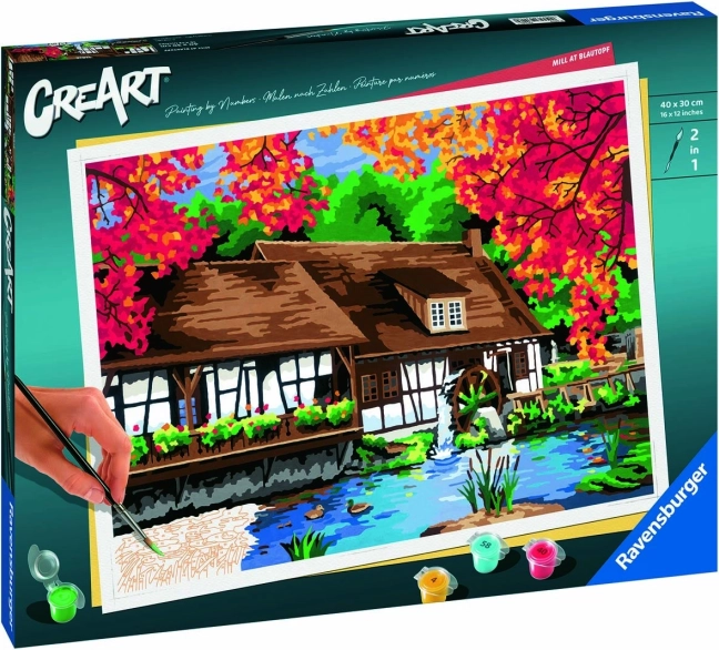 creart premium: mlin – slikanje po brojevima
