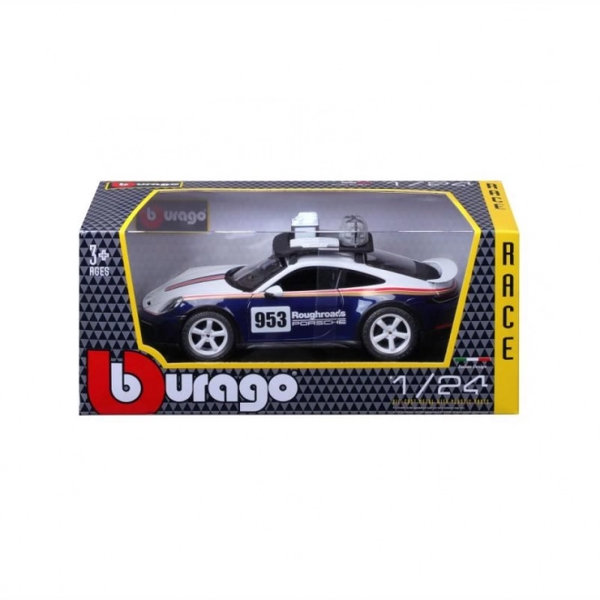Bburago 1:24 Utrka - Porsche 911 Dakar - Plavi 953 Grubiputevi