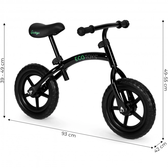 Dječje guralice ECOTOYS, crne
