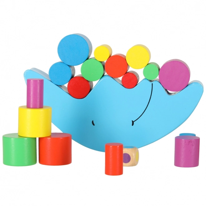 Montessori drvena balansirajuća igra - Mjesec