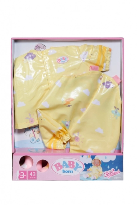 BABY born deluxe kišna oprema za lutke 43 cm