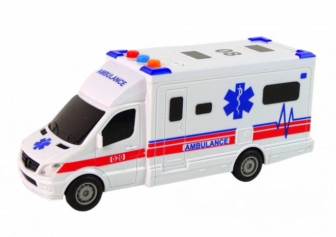 Baterijska sanitetska svjetla zvuk bijeli pogon