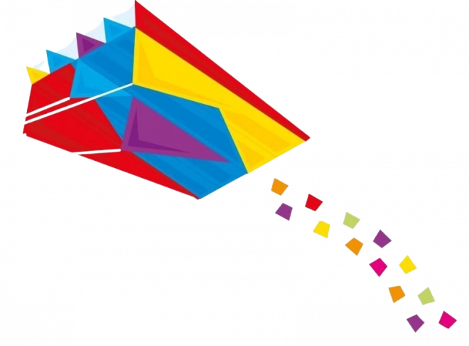 Leteći zmaj 3D Mini Parafoil 60 x 51 cm