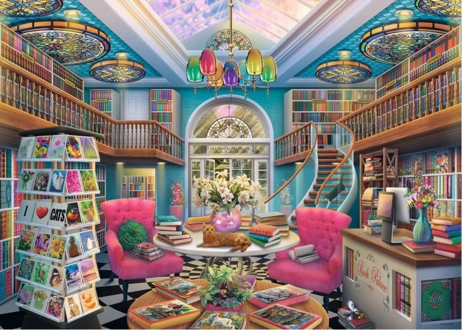 Puzzle 1000 dijelova Palača knjiga RAVENSBURGER