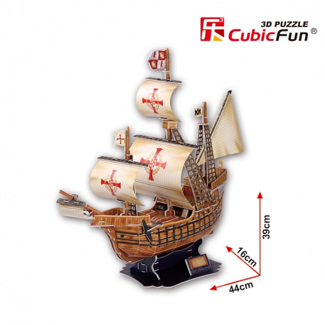 3D Puzzle Brod Santa Maria