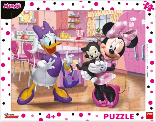 Dino puzzle Minnie ružičasta 40 dijelova