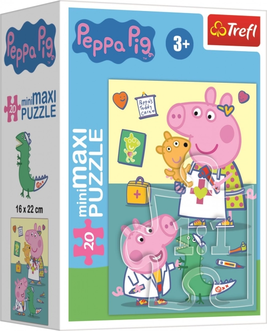 TREFL Puzzle Prase Peppa: Zdravstveni pregled 20 dijelova