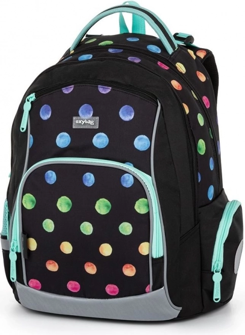 OXYBAG školski set 3 kom OXY GO Dots