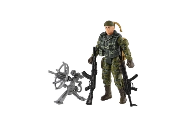 Set vojnici sa psom s dodacima 12kom plastika u vrećici 17x20x3cm