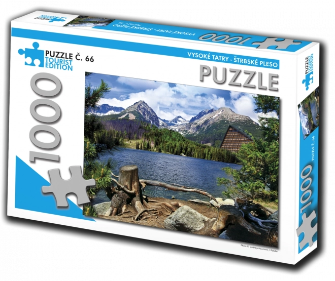 TURISTIČKO IZDANJE Puzzle Vysoké Tatry, Štrbské pleso 1000 dijelova (br.66)