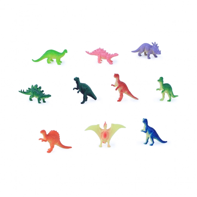 Set od 10 šarenih figurica dinosaura za djecu