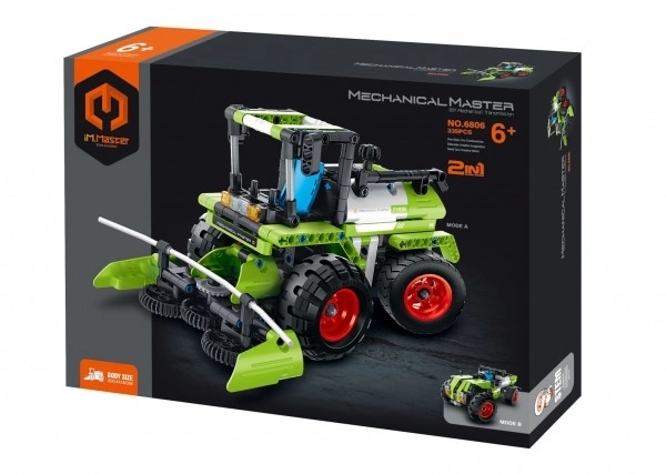 Građevinski set IamMaster kombajn/terenac 2u1 plast 335 dijelova u kutiji 31x23x6,5cm