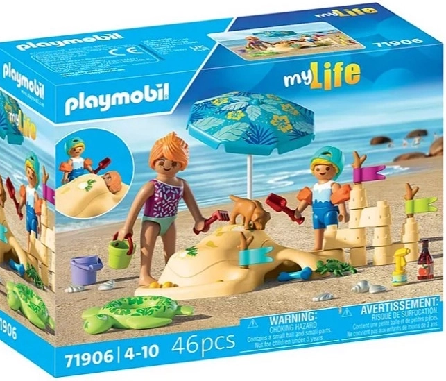 Set figurica PLAYMOBIL My Life Obitelj na plaži