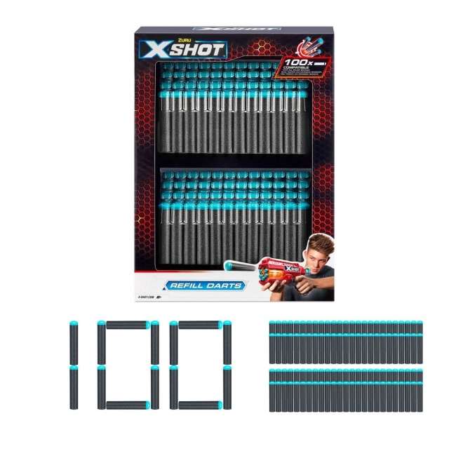 Set pjenastih metaka X-Shot Excel 100 kom