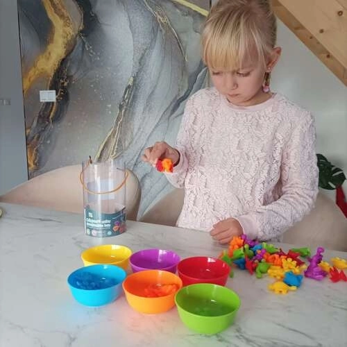 Zvukova montessori igra Nauči se brojati – Dinosauri