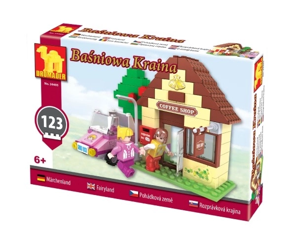 Konstrukcijski set Dromader - za djevojčice 123 kom