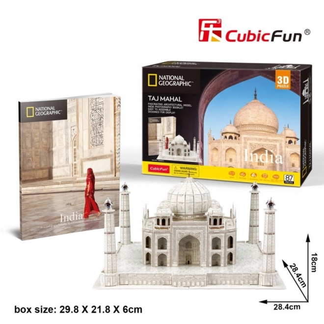 3D slagalica Taj Mahal National Geographic