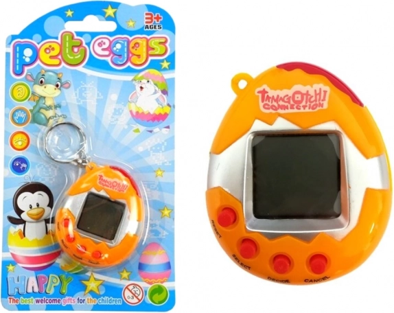 tamagotchi u jajetu – elektronička životinjica, narančasta
