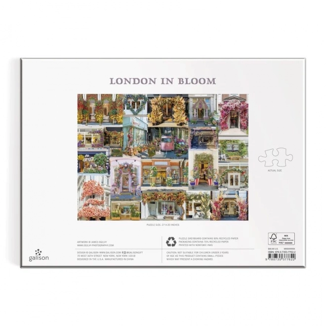 Puzzle Galison Cvjetni London 1000 komada